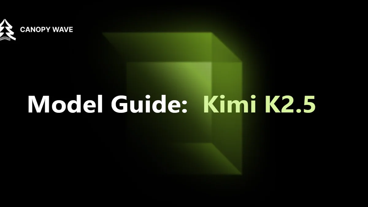 Kimi K2.6 lên Canopy Wave: 300 agent song song, 12 giờ tự chạy, giá bằng 1/4 GPT-5.4