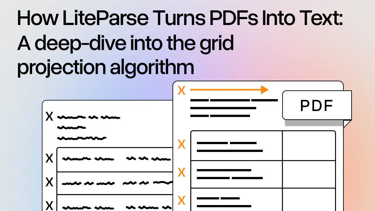 LiteParse: parser PDF mã nguồn mở của LlamaIndex chạy local, không cần LLM