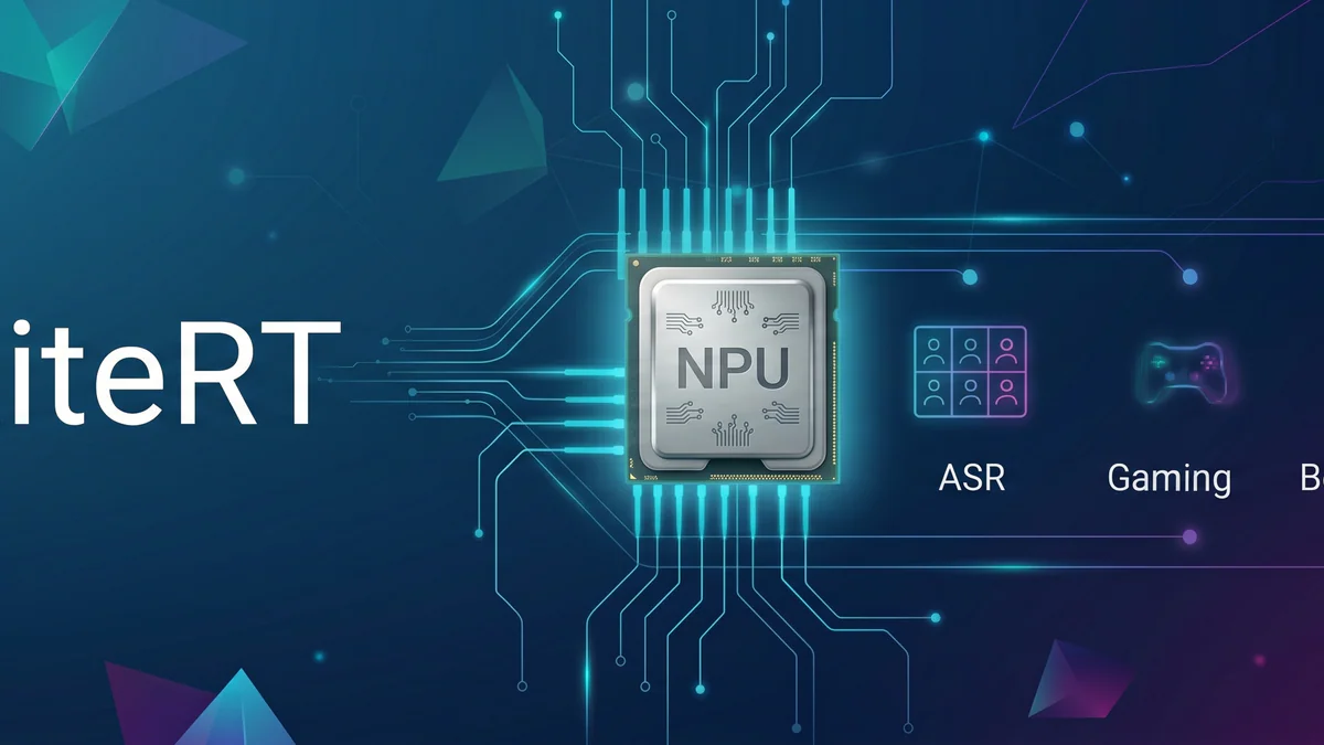 LiteRT unlocks the NPU: 100× faster on-device AI shipping in Google Meet, Epic Games & Argmax