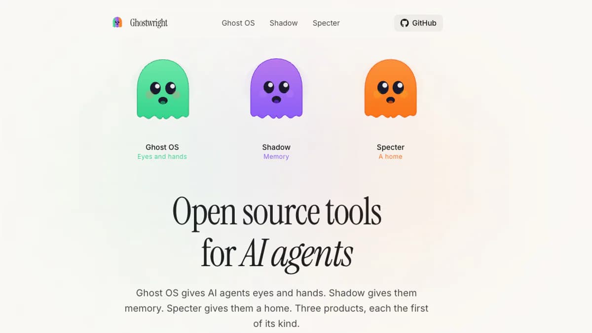 Ghost OS: bộ não "mắt và tay" cho AI agent trên macOS — không cần screenshot