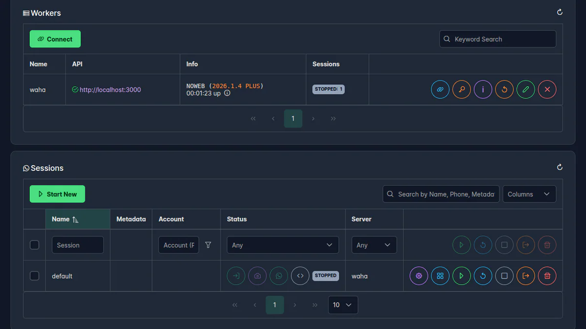 WAHA: WhatsApp HTTP API self-hosted — gửi tin nhắn qua REST trong 5 phút, nhưng coi chừng ban