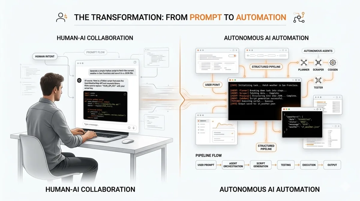 Tôi Có Việc Làm Nhờ Claude. Rồi Tôi Tự Động Hóa Luôn Công Việc Đó Bằng Claude Code.