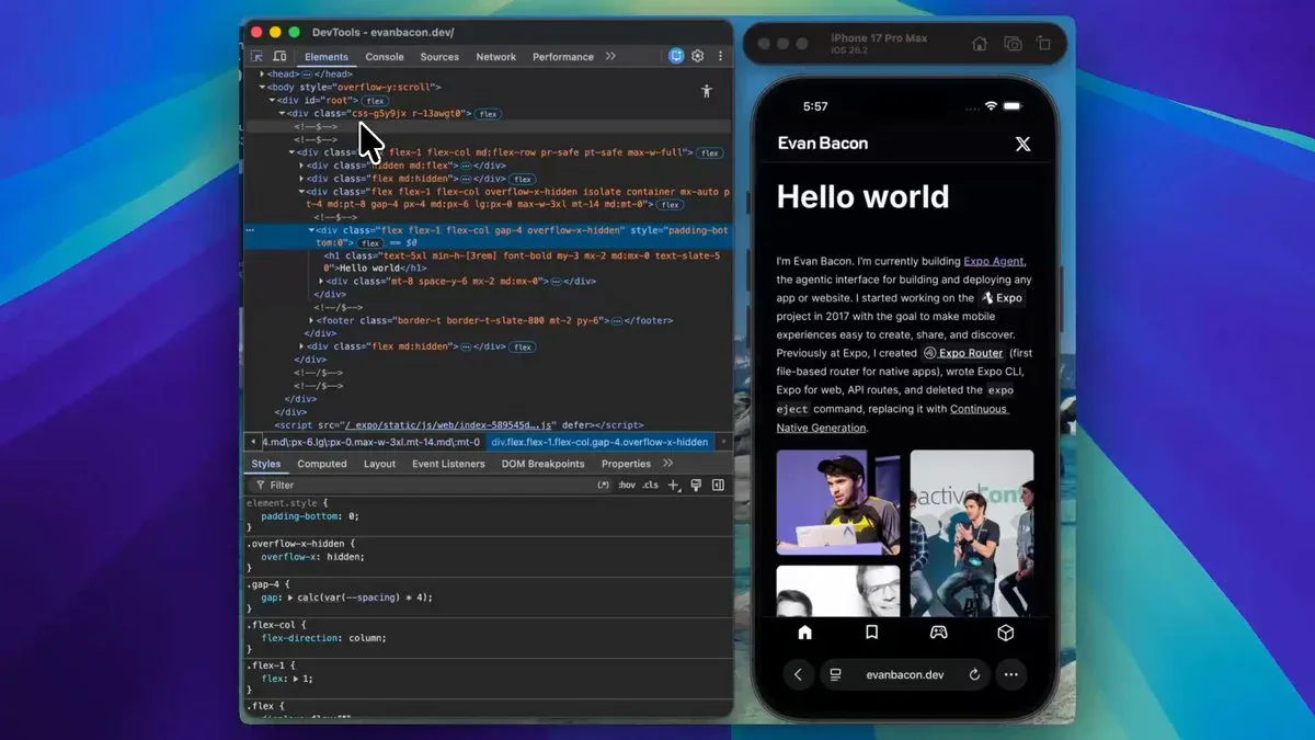 inspect-webkit: Debug Safari iOS bằng Chrome DevTools chỉ với 1 lệnh