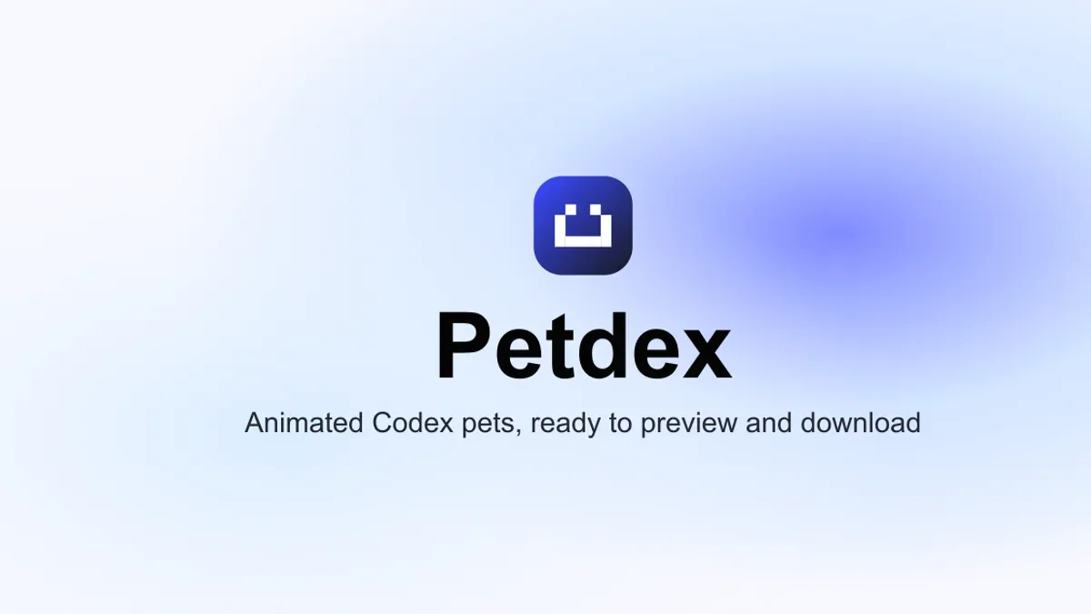 Petdex: 1,003+ thú cưng pixel art miễn phí cho Codex CLI
