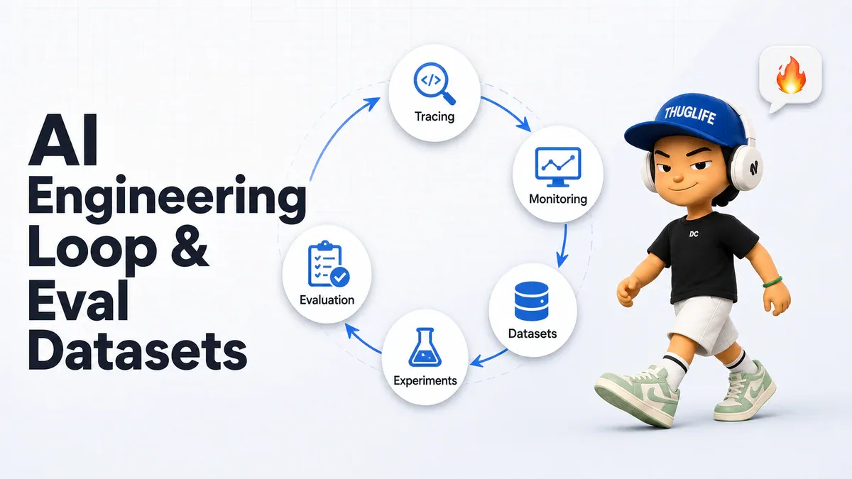 AI Engineering Loop và Cấu Trúc Eval Dataset cho Ứng Dụng LLM (Phần 1)