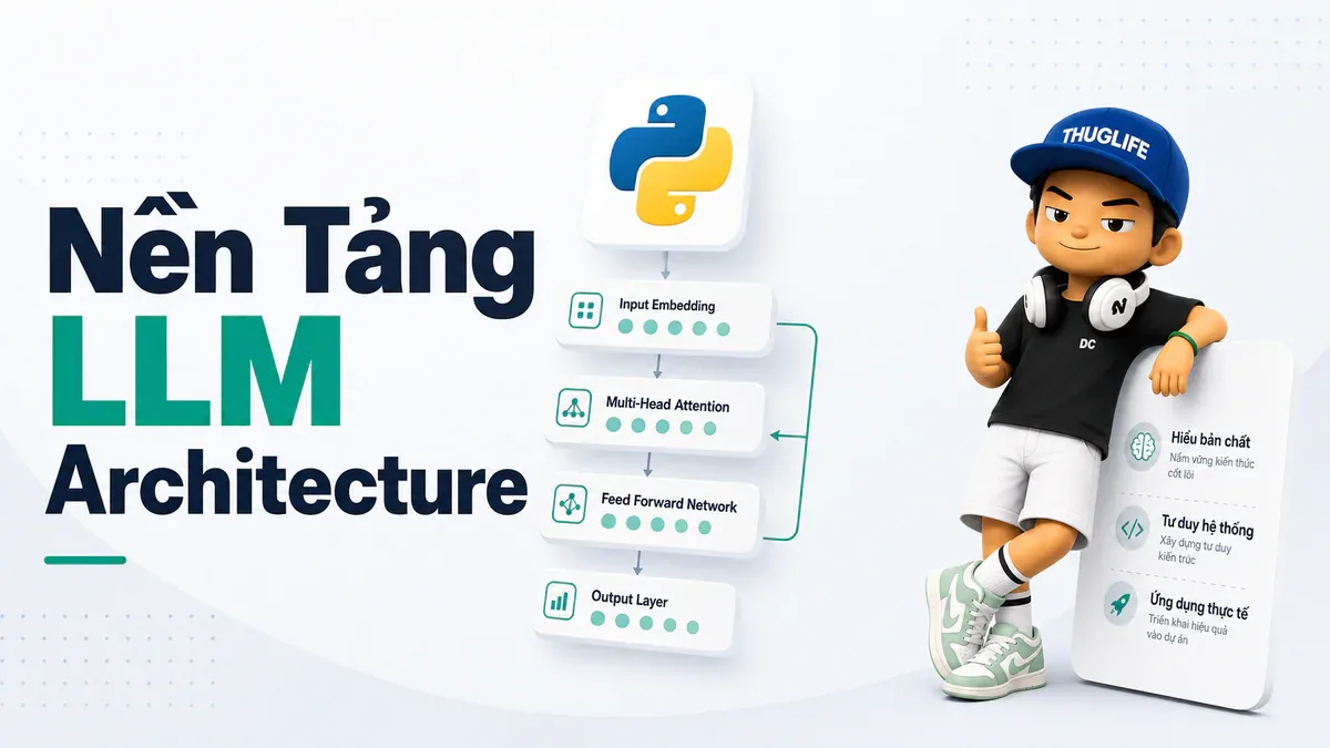 Xây dựng LLM Architecture từ đầu - Phần 1: Python, Neural Networks và Transformer