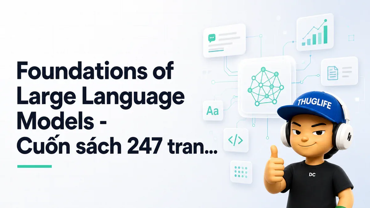 Foundations of Large Language Models - Cuốn sách 247 trang miễn phí bạn nên đọc ngay