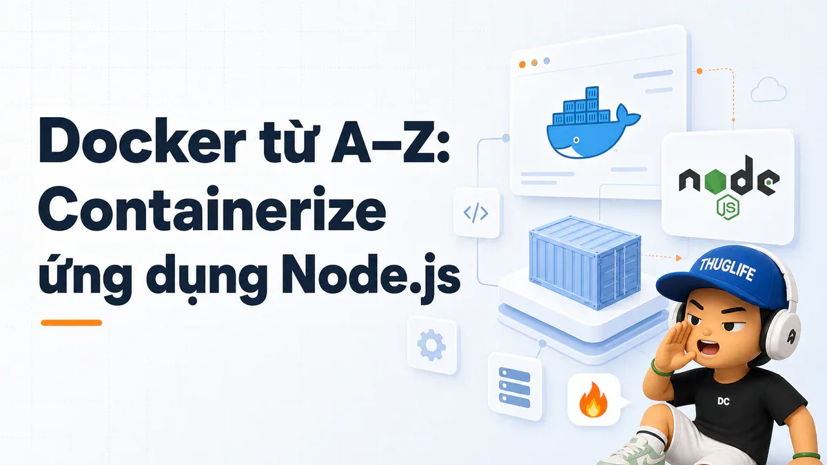 Docker từ A–Z: Containerize ứng dụng Node.js