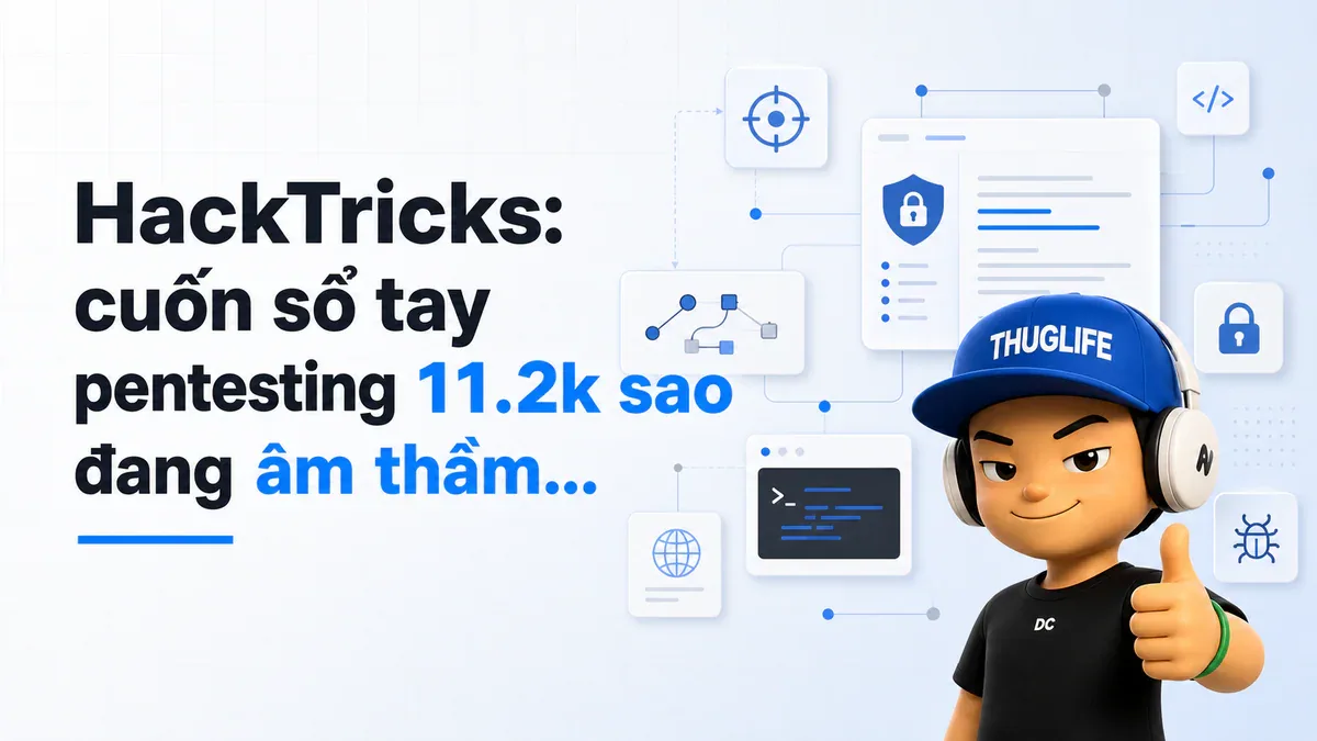 HackTricks: cuốn sổ tay pentesting 11.2k sao đang âm thầm dạy cả ngành security
