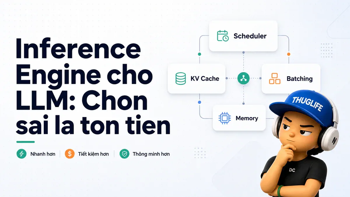 Inference Engine cho LLM: Kiến trúc và nền tảng bạn cần hiểu trước khi chọn