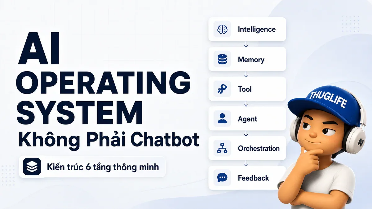 AI Operating System: Không Phải Chatbot, Đây Là Hạ Tầng Mới Của Doanh Nghiệp