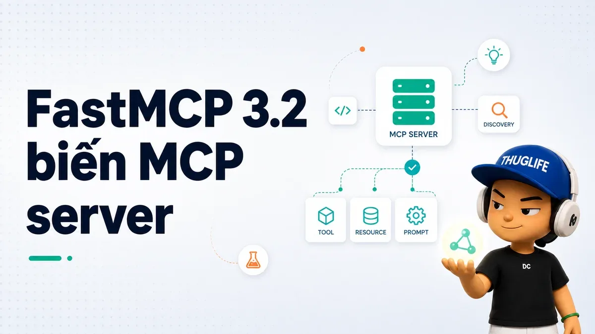 FastMCP 3.2 biến MCP server thành backend hoàn chỉnh với MCP Apps