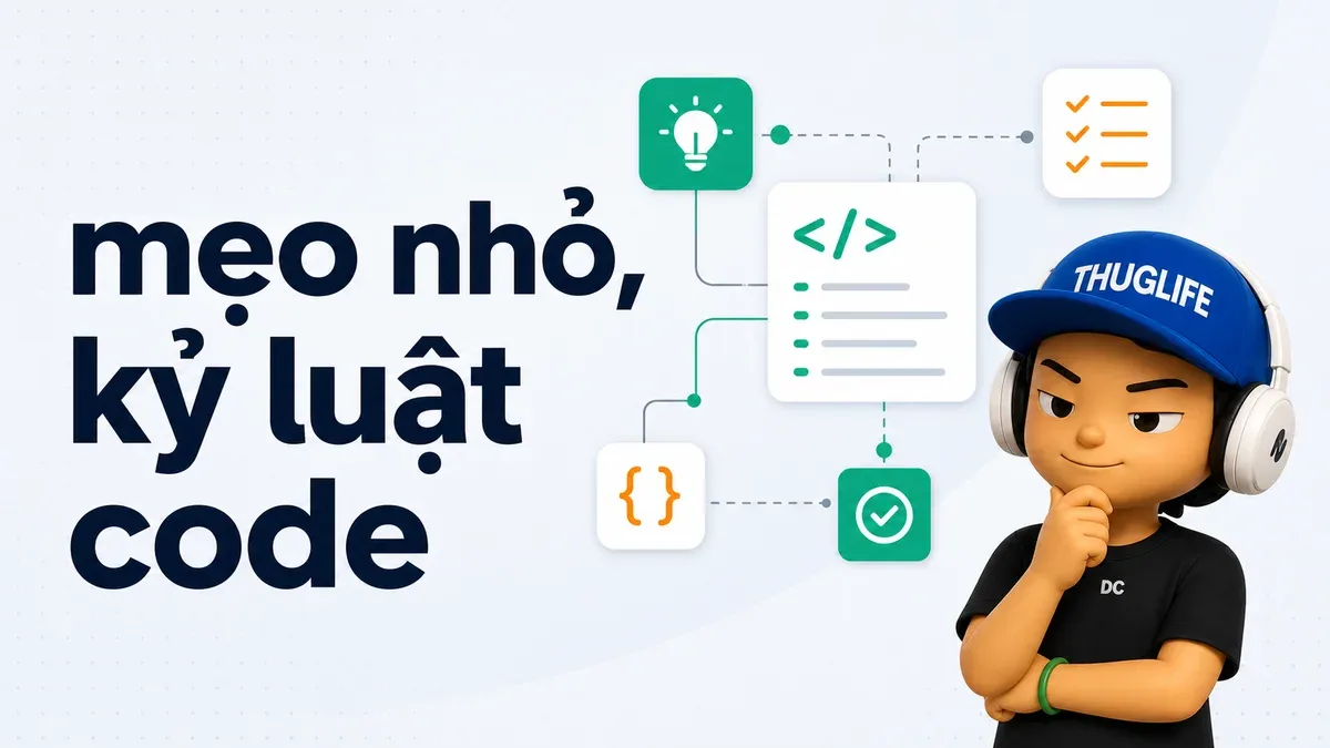 Claude Code hook chạy Prettier + ESLint sau mỗi edit: mẹo nhỏ, kỷ luật code lớn