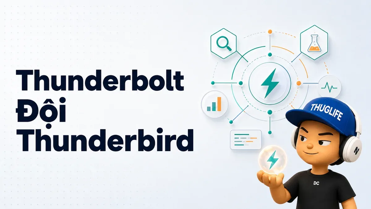 Thunderbolt: Đội Thunderbird vừa mở mã nguồn AI client tự host — chọn model, giữ data