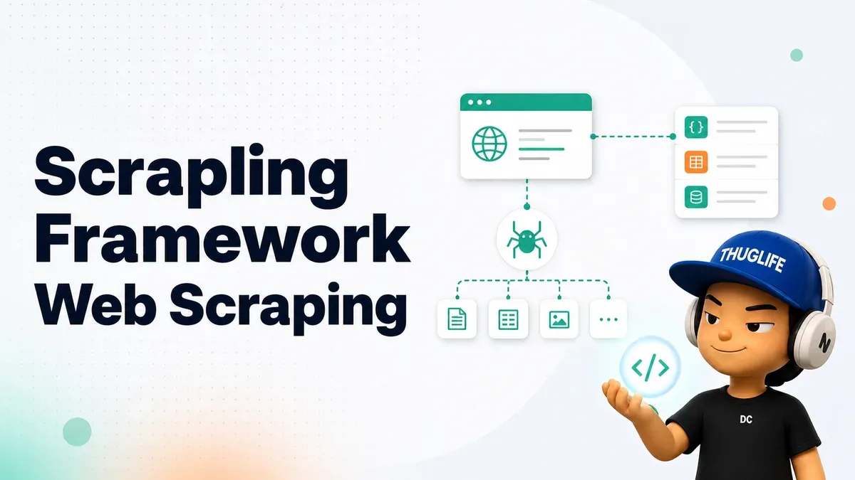 Scrapling: Framework Web Scraping Thông Minh Với Khả Năng Bypass Anti-Bot Tích Hợp