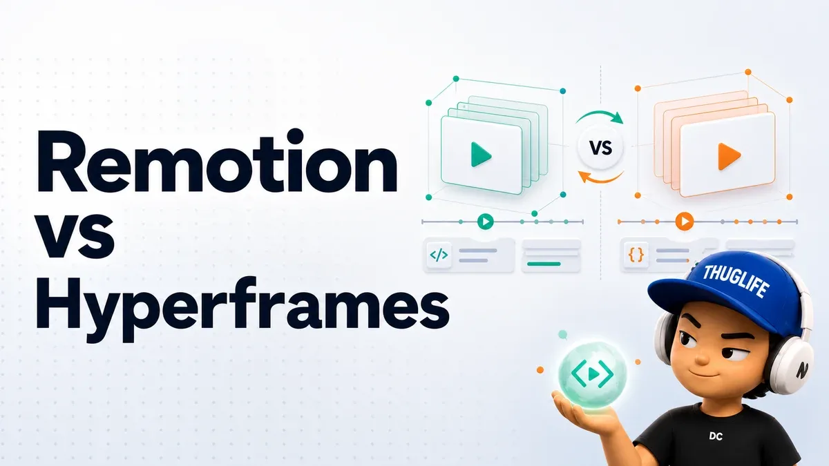 Remotion vs Hyperframes: Cuộc Đua Tạo Video Bằng Code Trong Kỷ Nguyên AI Agent