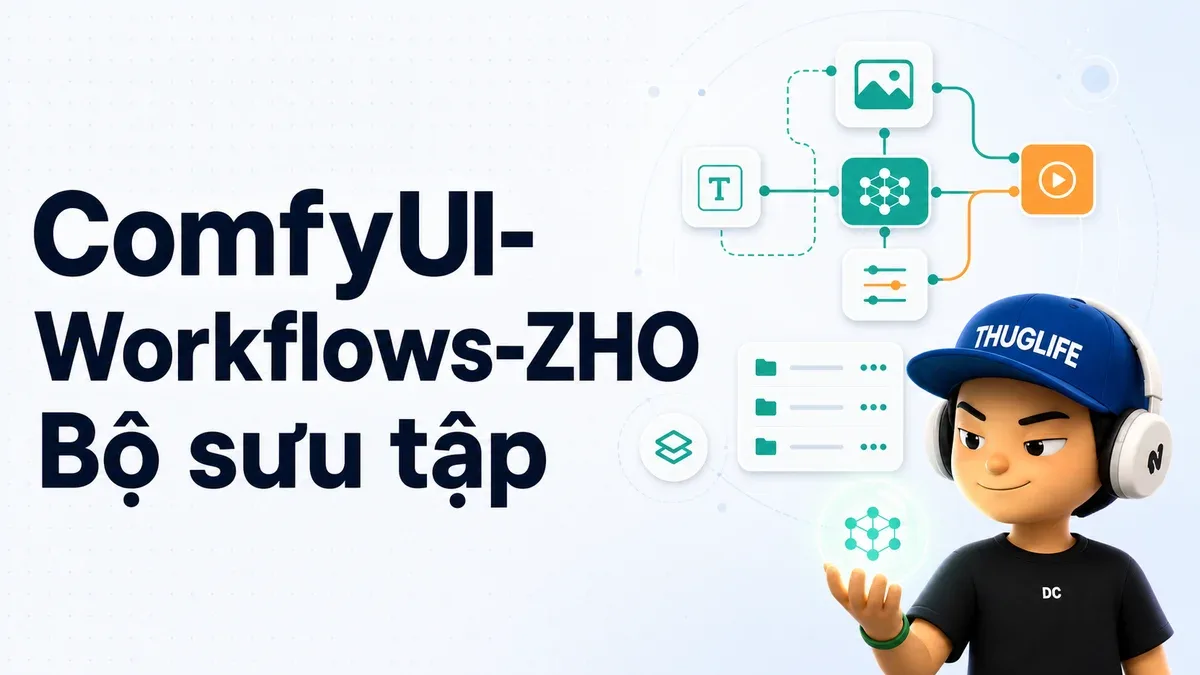 ComfyUI-Workflows-ZHO: Bộ sưu tập workflow số 1 thế giới dành cho video editor