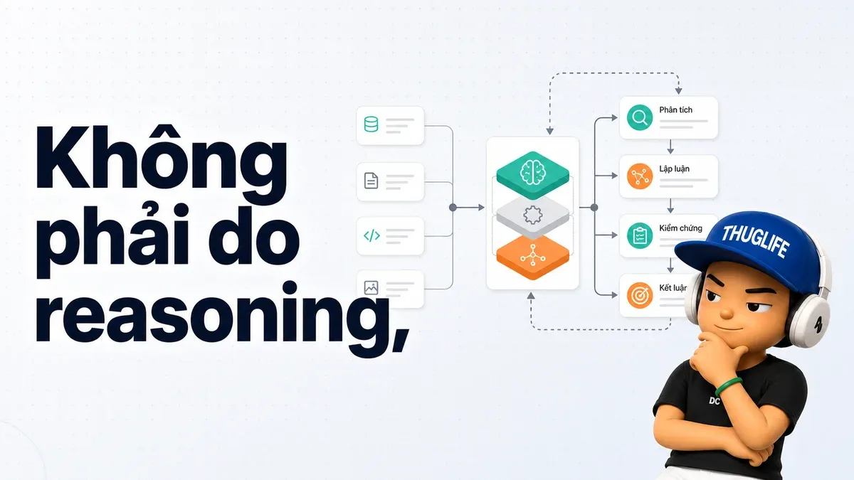 Tại sao LLM agent sụp đổ khi task dài: Không phải do reasoning, mà do số bước