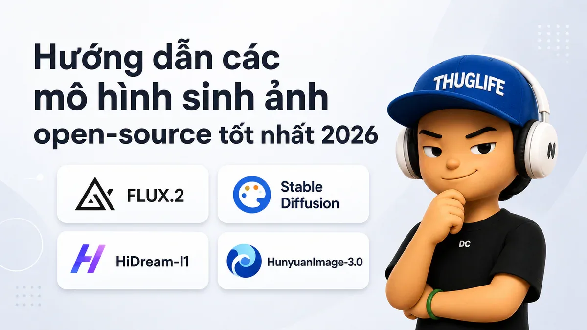 Các mô hình AI tạo ảnh open-source tốt nhất 2026, bạn đã thử chưa ?