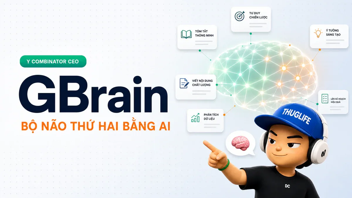 CEO của Y Combinator thức đến 2 giờ sáng để build gì? GBrain - bộ não thứ hai bằng AI