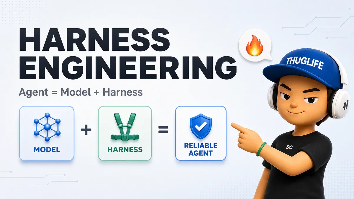 Harness Engineering: Vì Sao AI Của Bạn Vẫn Làm Sai Và Cách Sửa