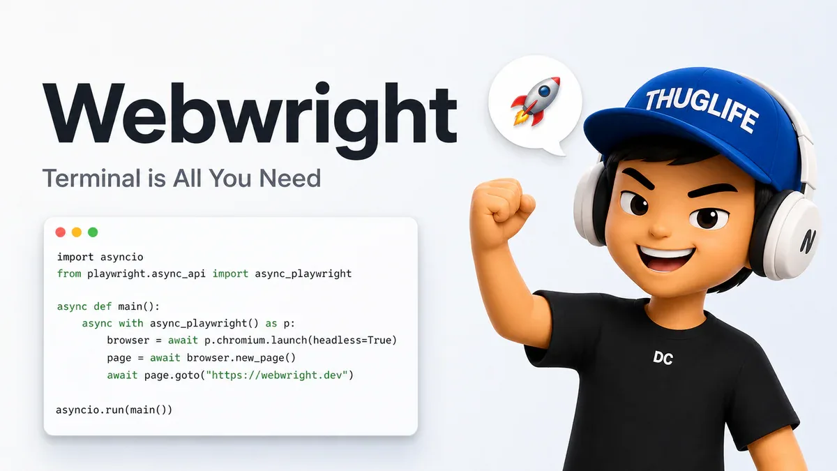 Webwright: Framework 1.000 Dòng Của Microsoft Phá SOTA Web Agent Bằng Terminal
