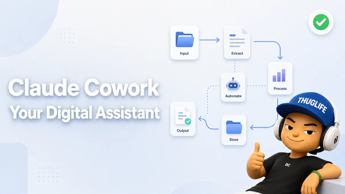Claude Cowork: Hướng dẫn sử dụng AI tự động hoá công việc hàng ngày của bạn
