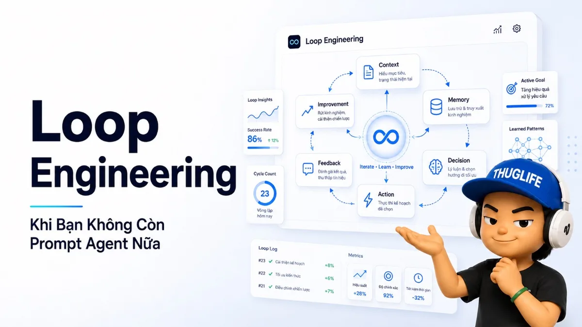 Loop Engineering: Khi Bạn Không Còn Là Người Prompt Agent Nữa