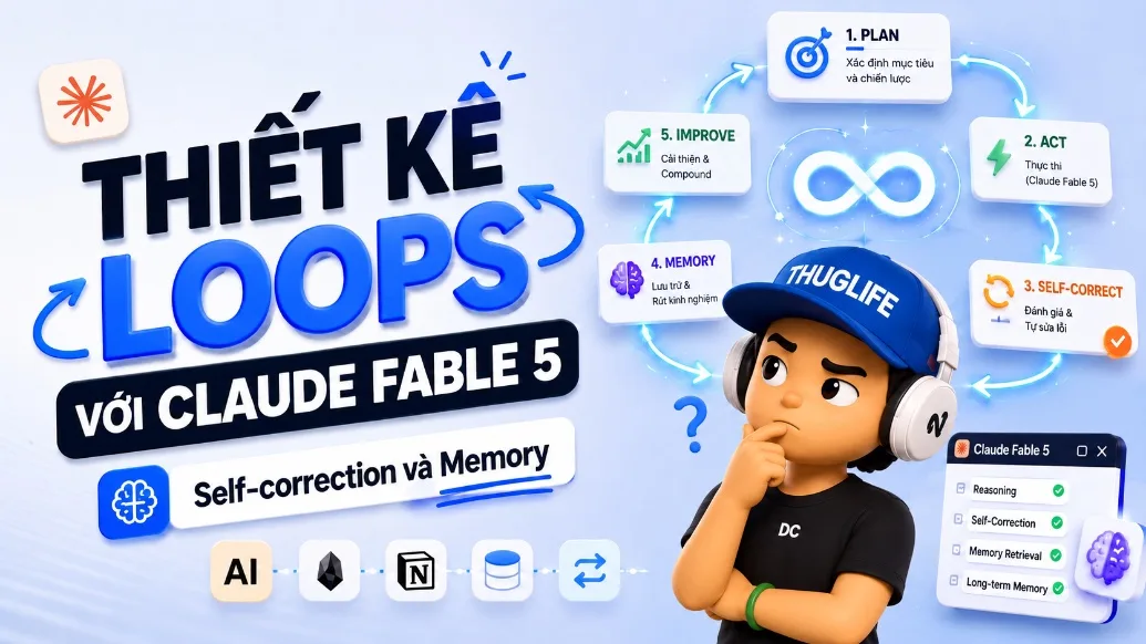 Thiết kế loops với Claude Fable 5: Self-correction và Memory