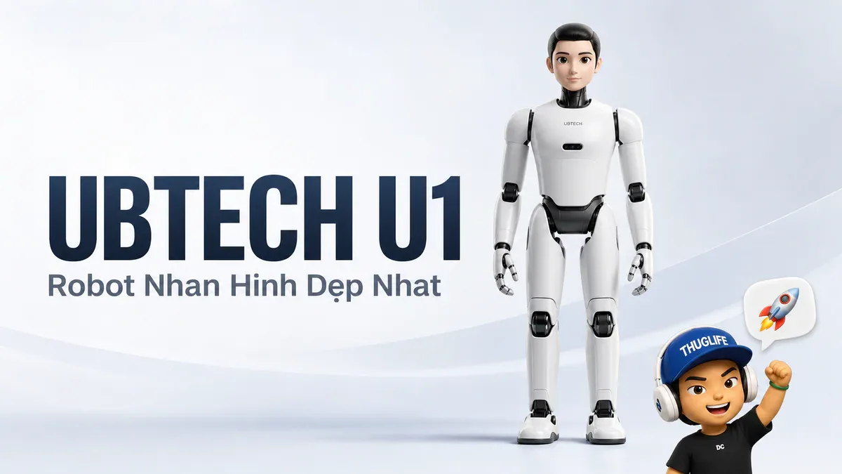 UBTECH U1: Robot Hình Người Ultra-Bionic Đầu Tiên 