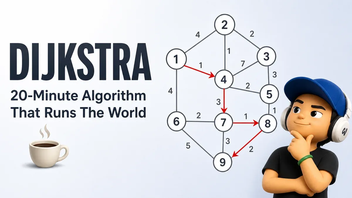 Dijkstra: 20 phút uống cà phê viết ra thuật toán chạy ngầm trong cả thế giới