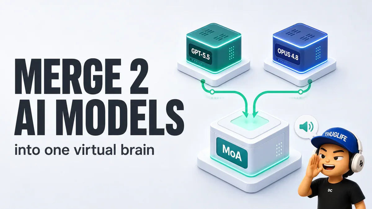 Nous Research ra mắt Mixture of Agents: ghép 2 model AI thành virtual model mạnh hơn cả Opus 4.8