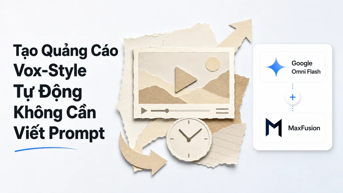Tạo quảng cáo Vox-style hoàn toàn tự động với Google Omni Flash