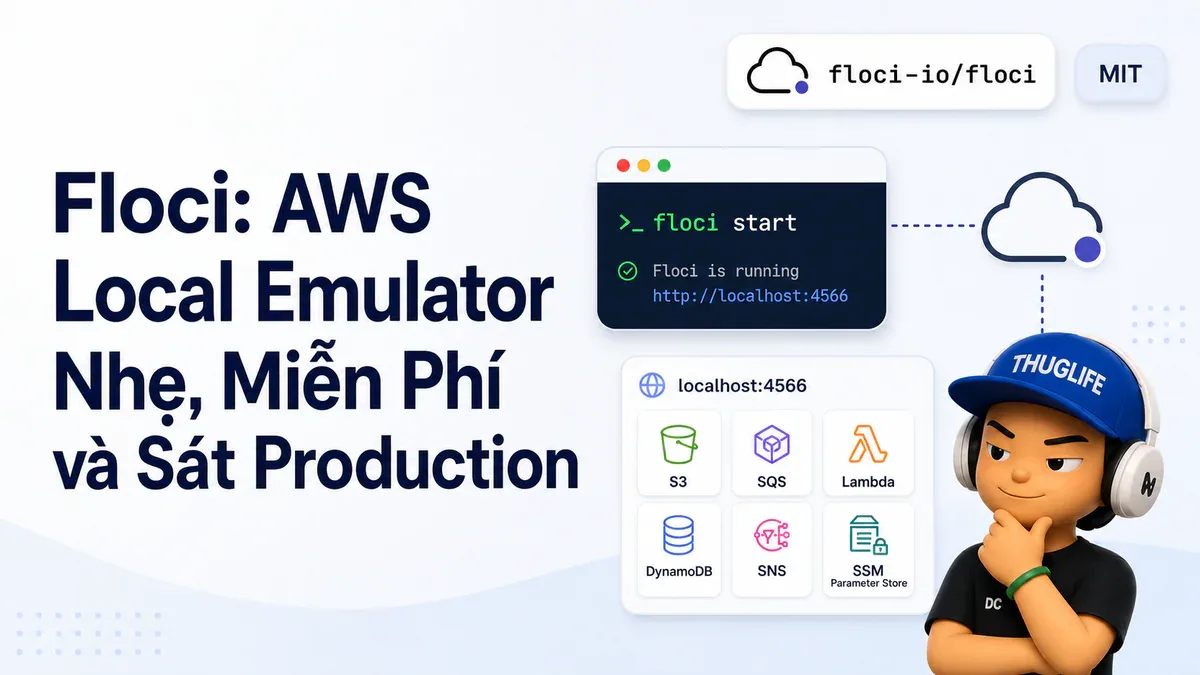 Floci: AWS Local Emulator Nhẹ, Miễn Phí và Sát Production