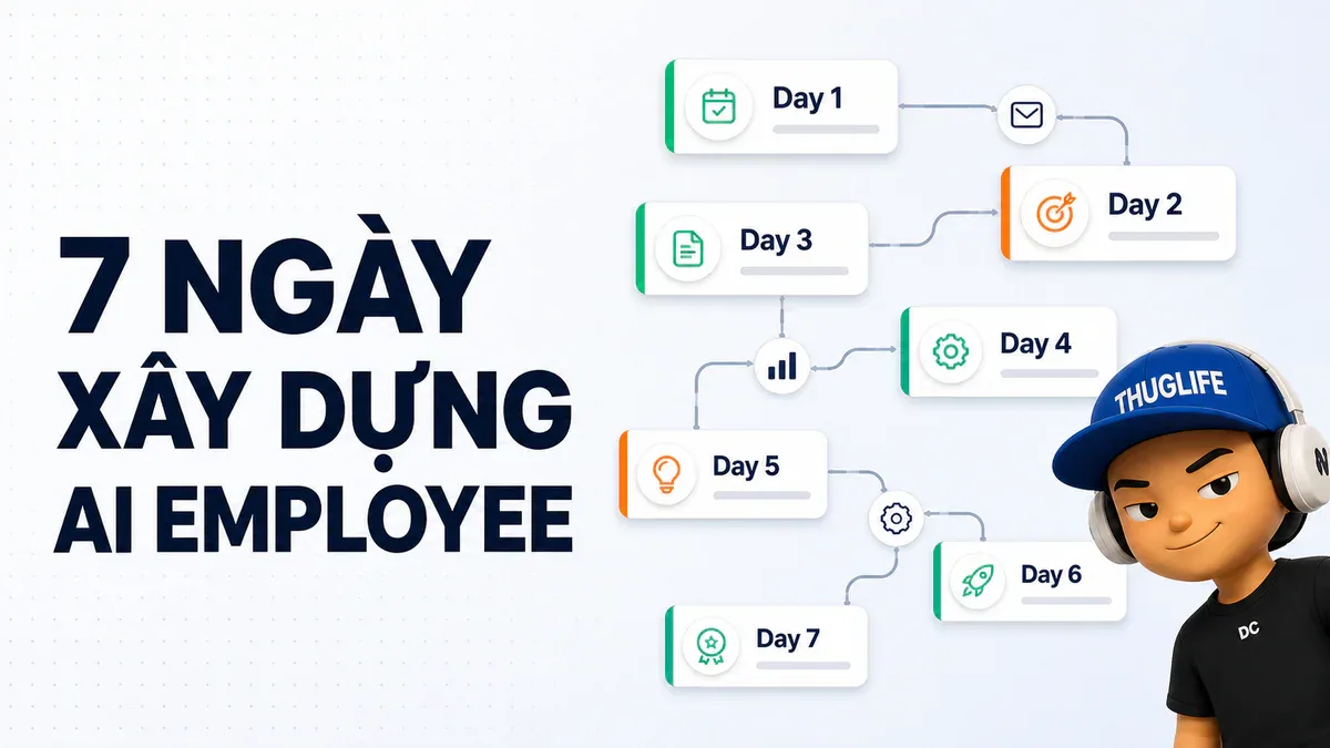 Hai kiểu người dùng Claude và 7 ngày xây dựng AI Employee
