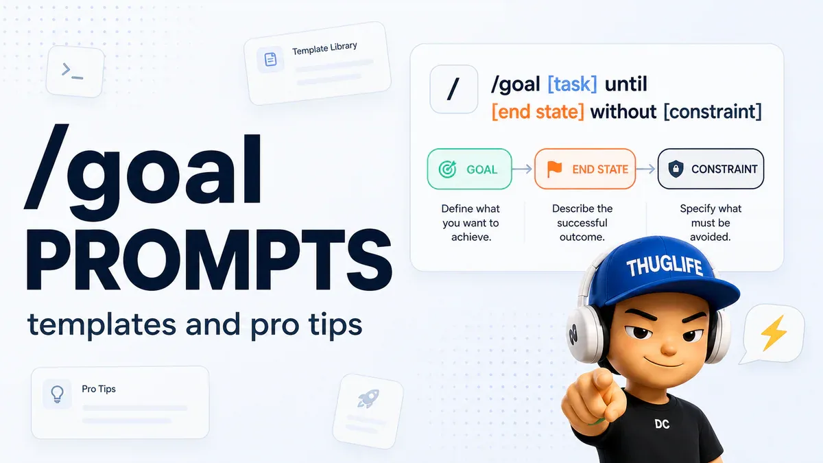 Viết /goal prompt hiệu quả: template, ví dụ thực tế và mẹo nâng cao
