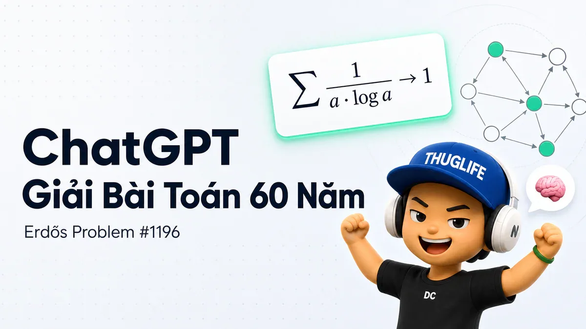 Chàng trai 23 tuổi dùng ChatGPT giải bài toán Erdős bỏ ngỏ 60 năm