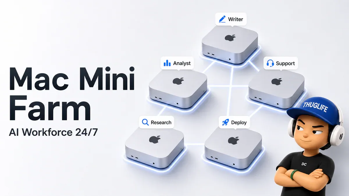 Solo Founder 2026 (Phần 3): Mac Mini Farm, Giới Hạn AI và Con Đường $10K MRR