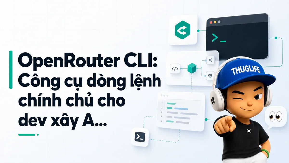 OpenRouter CLI: Công cụ dòng lệnh chính chủ cho dev xây AI agent