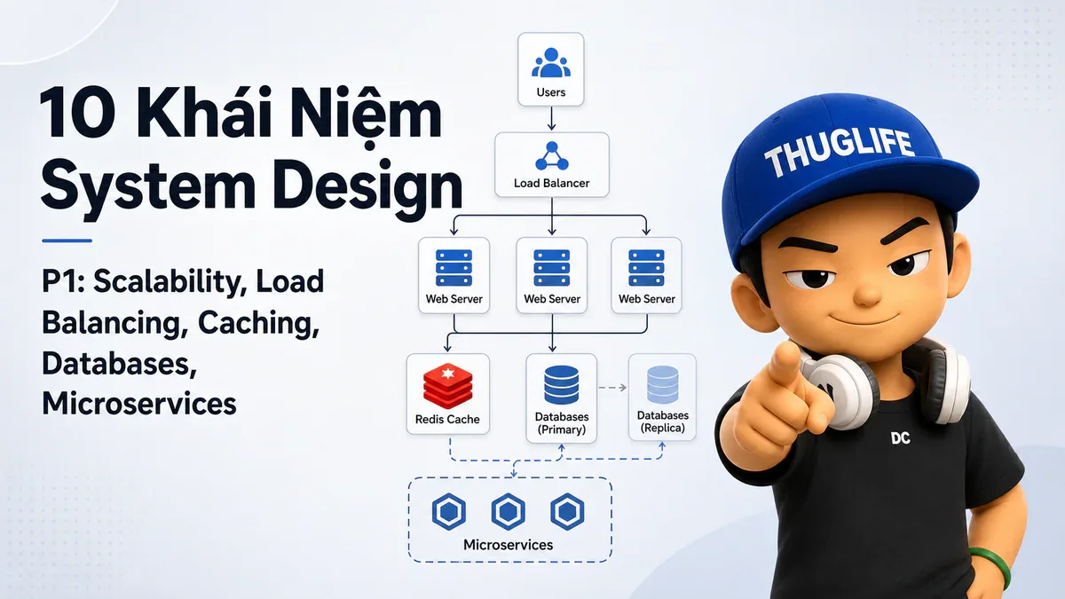 10 Khái Niệm System Design Mọi Developer Cần Nắm - P1: Nền Tảng Kiến Trúc