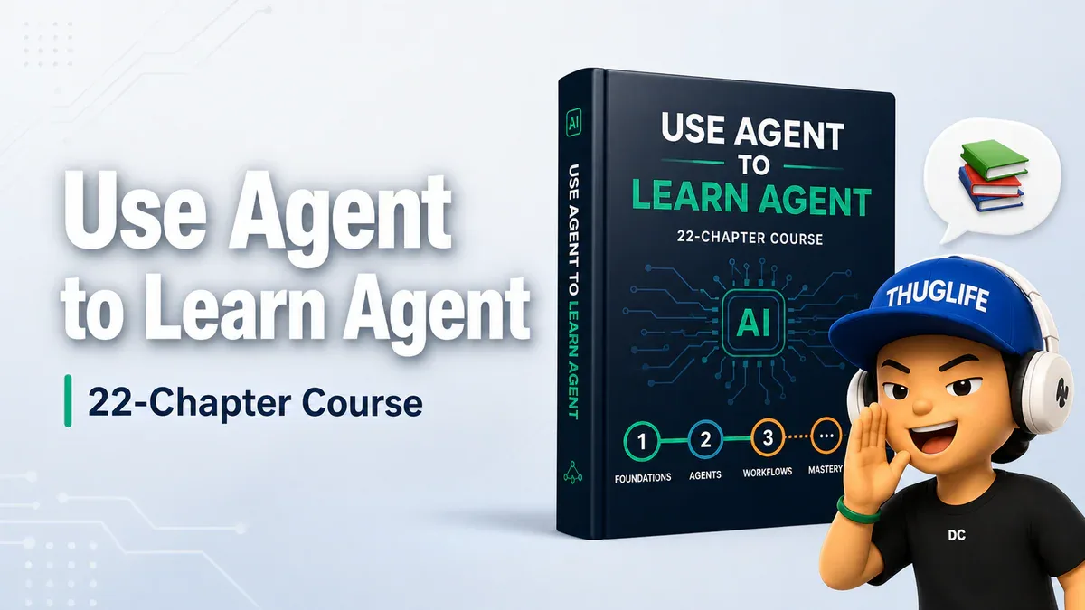 Khóa học 22 chương thiết kế AI Agent - P1: Triết lý và Tổng quan
