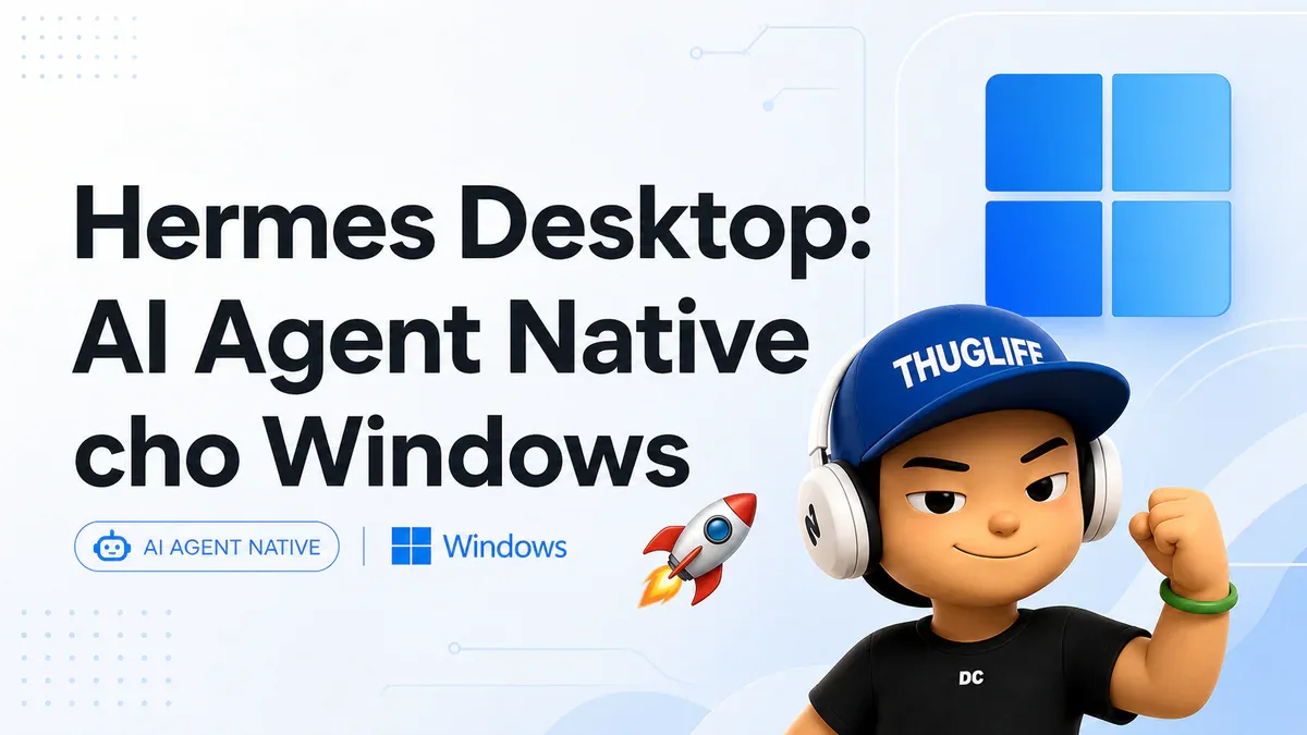 Hermes Desktop — AI Agent Nguyên Bản cho Windows Đã Tới