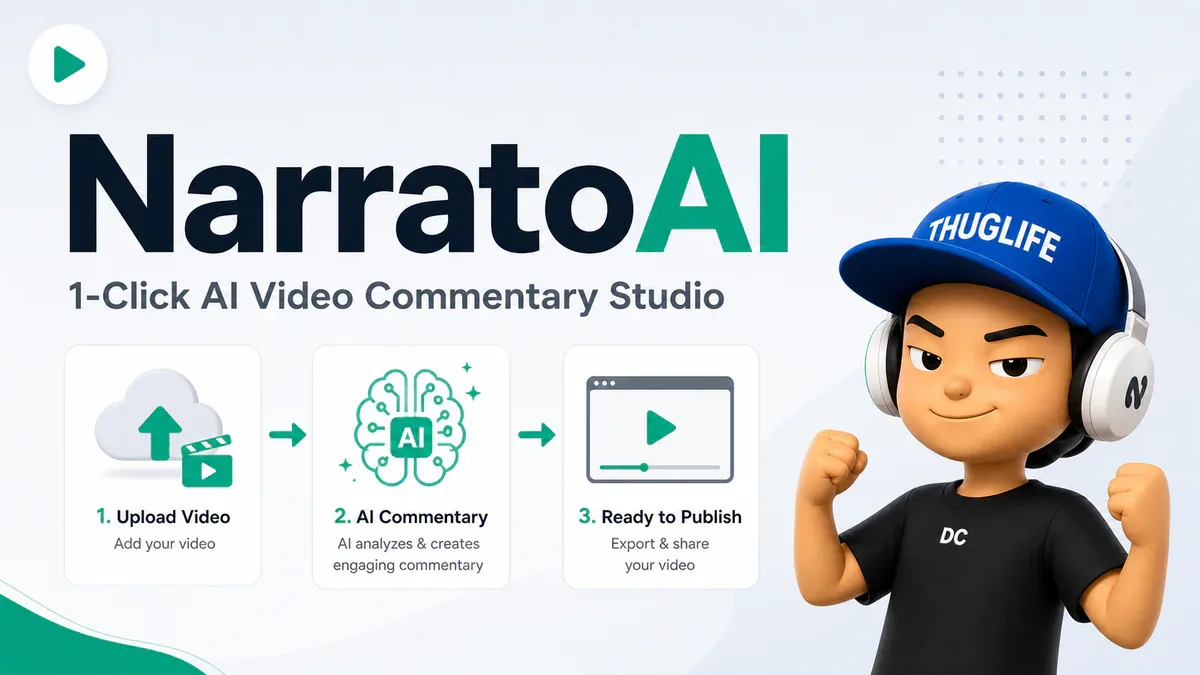 NarratoAI: Công cụ AI tự động giải thích và biên tập video chỉ với một cú nhấp