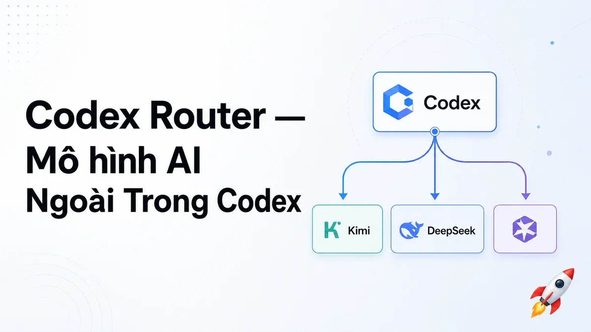 Codex Router - Dùng Kimi & DeepSeek Trực Tiếp Trong Codex Mà Không Mất GPT Gốc